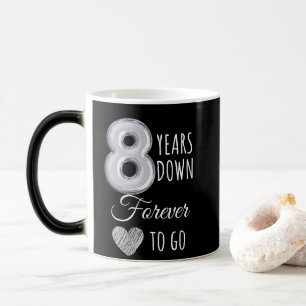8 jaar voor altijd naar een gelukkige verjaardag magische mok