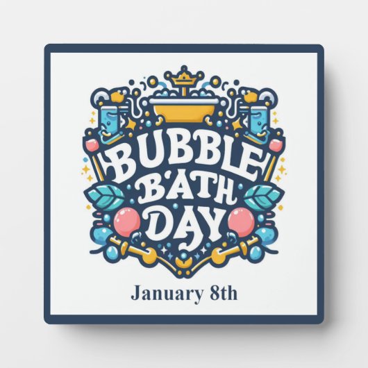 8 jan - bubbelbad dag fotoplaat (Voorkant)