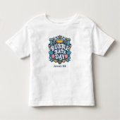 8 jan - bubbelbad dag kinder shirts (Voorkant)