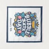 8 jan - bubbelbad dag wandkleed (Voorkant (horizontaal))