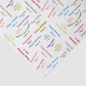 8 juli, Engelstalig tijdschrift Tissuepapier (Detail)