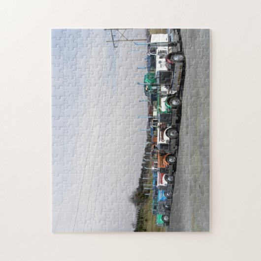 8 Kenworth W900As Puzzle Legpuzzel (Verticaal)