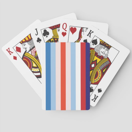 8 Kleurcombinatie Pokerkaarten (Achterkant)
