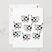 8 Koemvrouw Briefkaart (Voorkant / Achterkant)