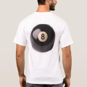 8 kogel t-shirt (Achterkant)