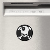 8 kogelschedel magneet (Insitu (Vaatwasser))