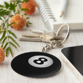 8 Kogelsleutelketen Sleutelhanger (Zijkant)