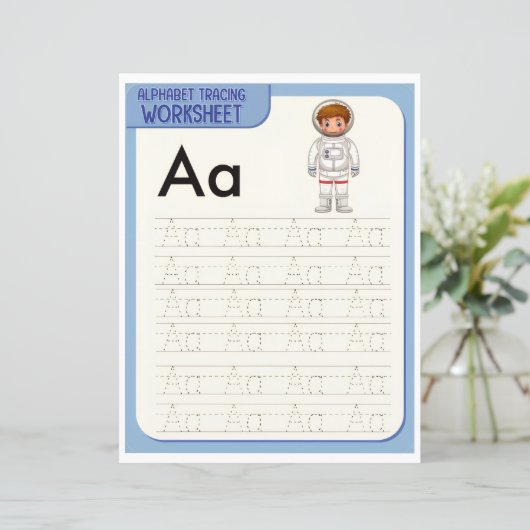 8 Learn To Spell Letter A Teacher Home Schooling (Staand voorkant)