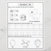 8 Learn To Spell Letter E Teacher Home Schooling (Voorkant)