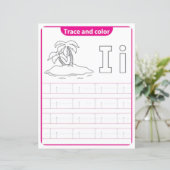 8 Learn To Spell Letter I Teacher Home Schooling (Staand voorkant)