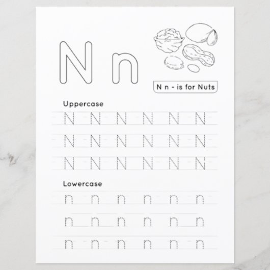 8 Learn To Spell Letter N Teacher Home Schooling (Voorkant)