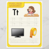 8 Learn To Spell Letter T Teacher Home Schooling (Voorkant)