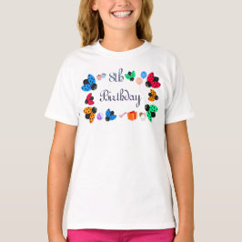 8 lieveheersbeestjes t-shirt