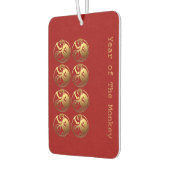 8 Lucky Monkeys Chinees Nieuwjaar 2016 Freshener Luchtverfrisser (Links)