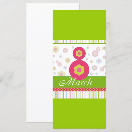 8 maart Internationale Vrouwendag (Voorkant / Achterkant)