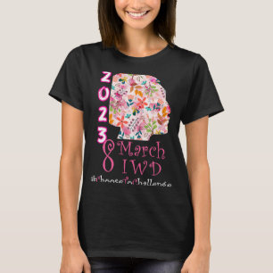 8 maart Internationale Vrouwendag 2023 Kies voor C T-shirt