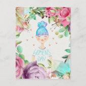 8 maart Internationale Vrouwendag Briefkaart (Voorkant)