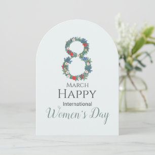 8 maart Internationale Vrouwendag Kaart