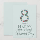 8 maart Internationale Vrouwendag     Kaart (Voorkant / Achterkant)