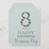 8 maart Internationale Vrouwendag     Kaart (Voorkant / Achterkant)