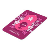 8 maart - Internationale Vrouwendag Magneet (Linkerzijde)