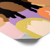 8 maart Internationale Vrouwendag Poster (Hoek)