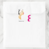 8 maart Internationale vrouwendag Vierkante Sticker (Tas)