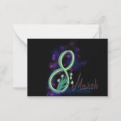 8 maart notitiekaartje (Achterkant)