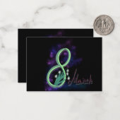 8 maart notitiekaartje (Voorkant / Achterkant in situ)