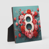 8 maart ontwerp fotoplaat (Voorkant)