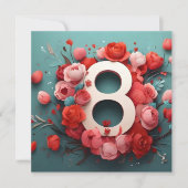 8 maart ontwerp kaart (Voorkant)