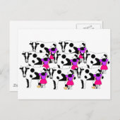 8 Maids Melkpoeder Briefkaart (Voorkant / Achterkant)