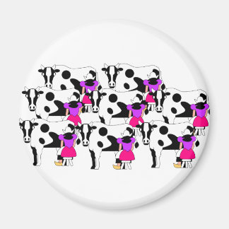 8 Maids Melkpoeder Magneet
