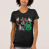 8 Maids Melkpoeder T-shirt (Voorkant)
