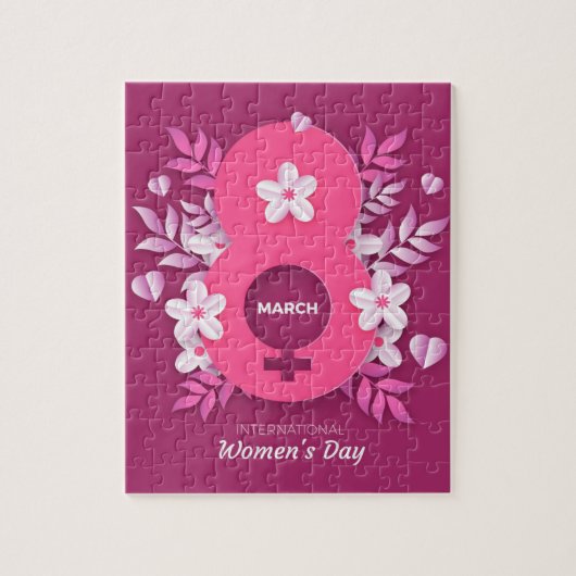 8 March - International Women's Day Legpuzzel (Verticaal)