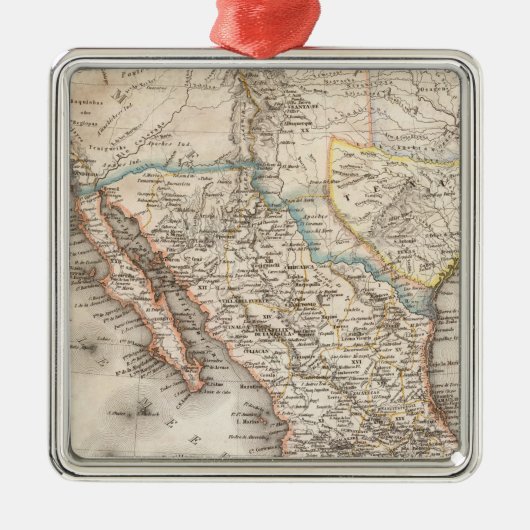8 Mexico Metalen Ornament (Voorkant)