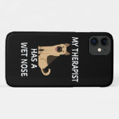 8 Mijn therapeut heeft een natte neus Case-Mate iPhone Case (Achterkant (horizontaal))