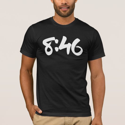 8 minuten 46 seconden t-shirt (Voorkant)
