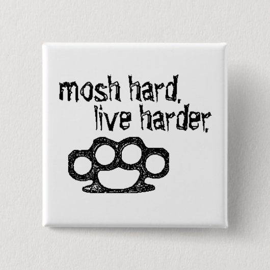 8 Mosh Vierkante Button 5,1 Cm (Voorkant)