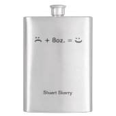 8 oz. flacon (Voorkant)