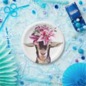 8 Papieren Borden Lilly the Goat Papieren Bordje (Feest)