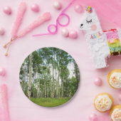 8 Papieren Borden Quaking Aspens Bordje (Feest)