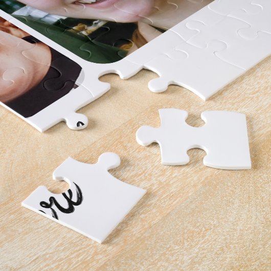 8 photo collage add text legpuzzel (Zijkant)