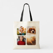 8 Photo Double Sided Shop Carry Bag Tote Bag (Achterkant)