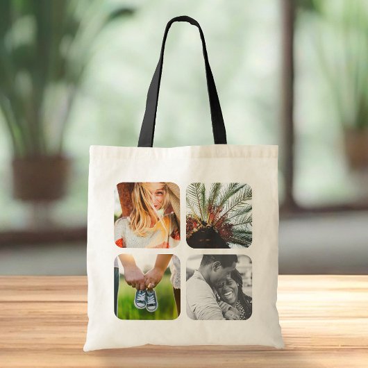8 Photo Double Sided Shop Carry Bag Tote Bag