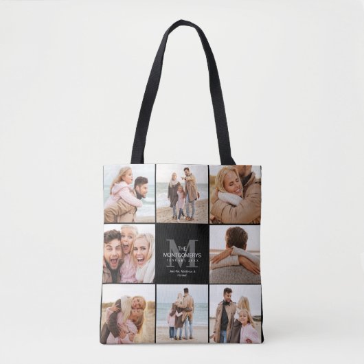 8 Photo Family Photo Collage Tas (Voorkant)