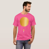 8 Planets Solar System Astronomy T-shirt (Voorkant volledig)
