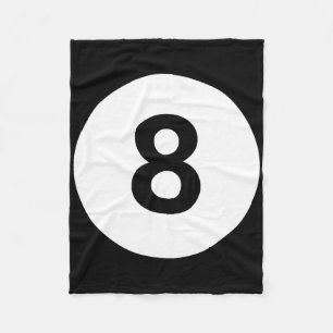 8 Pool 8 Biljart Lui Kostuum Halloween Groep Ma Fleece Deken