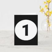 8 Pool Ball 1 Biljart Kostuum Halloween Groep Ma Kaart (Gele Bloem)