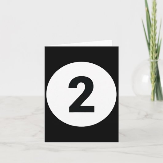 8 Pool Ball 2 Biljart Kostuum Halloween Groep Ma Kaart (Voorkant)